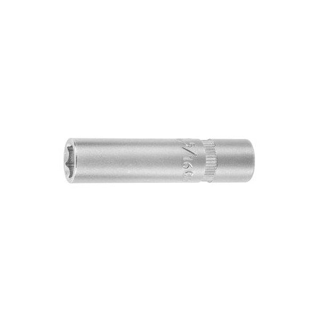 Holex 1/4 inch Drive Socket, 6 pt, Deep, 5/16 inch 631417 5/16